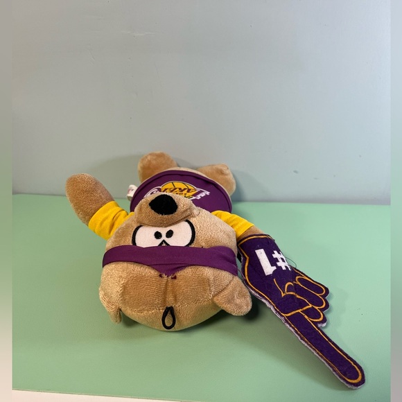 NBA 2018 Los Angeles Lakers Teddy Bear, Basketball Teddy Bear, kid sport plush - Picture 4 of 8